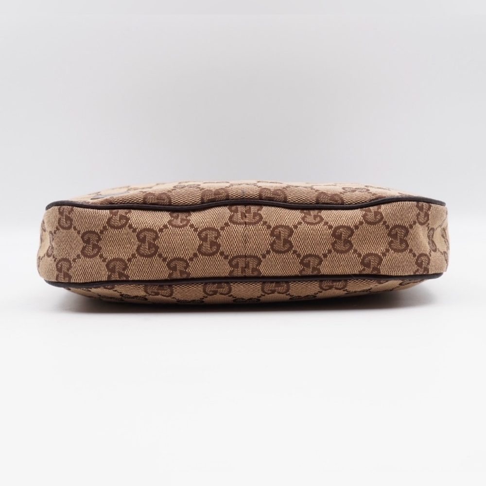 ❌️❌️SOLD❌️❌️CG20 💟 Gucci GG Canvas Small Hobo Sherry Line - Picture 9 of 11